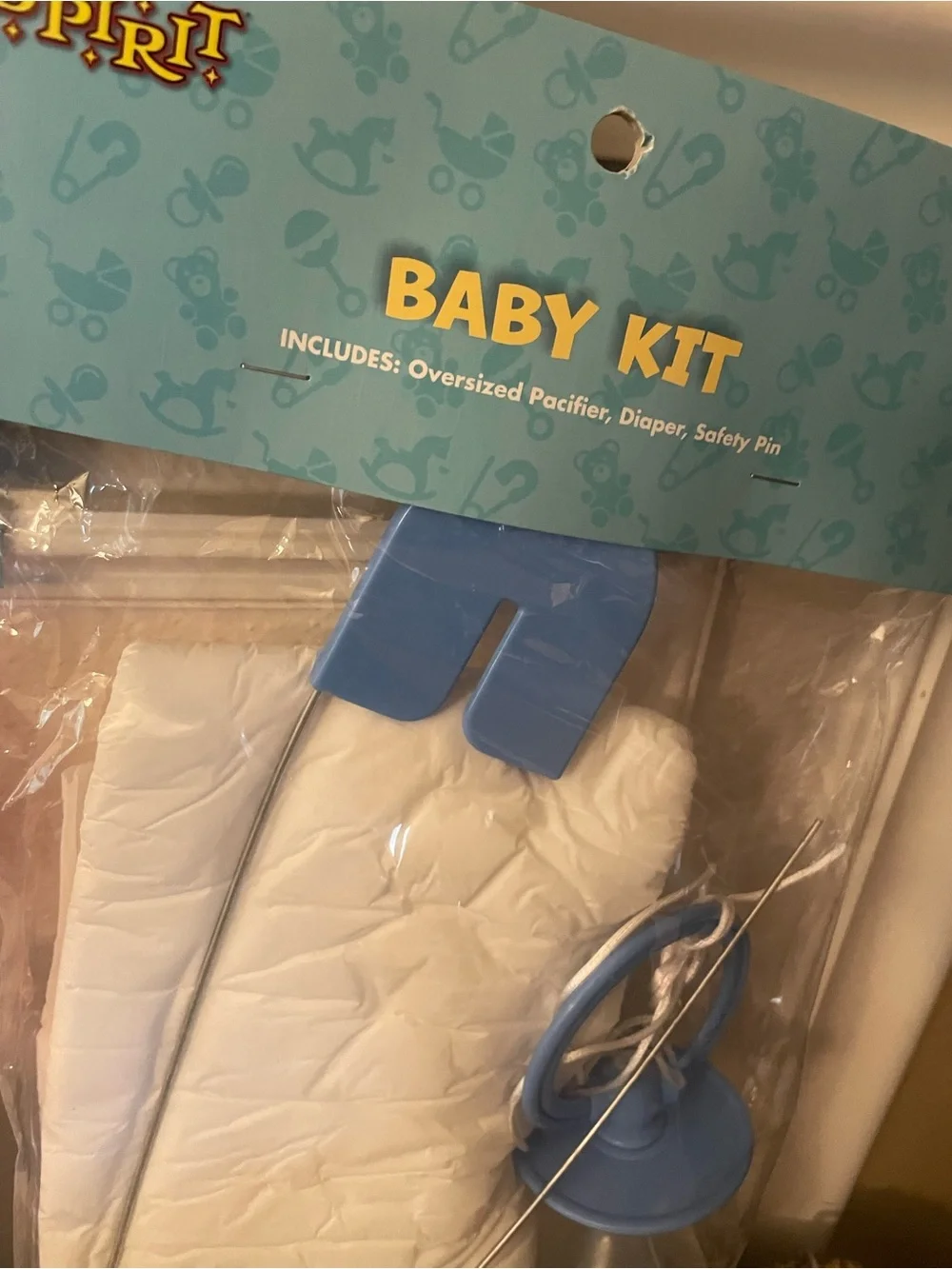 SPIRIT Baby Kit with Pacifier and Diaper - Pink and Blue - Picture 5 of 10